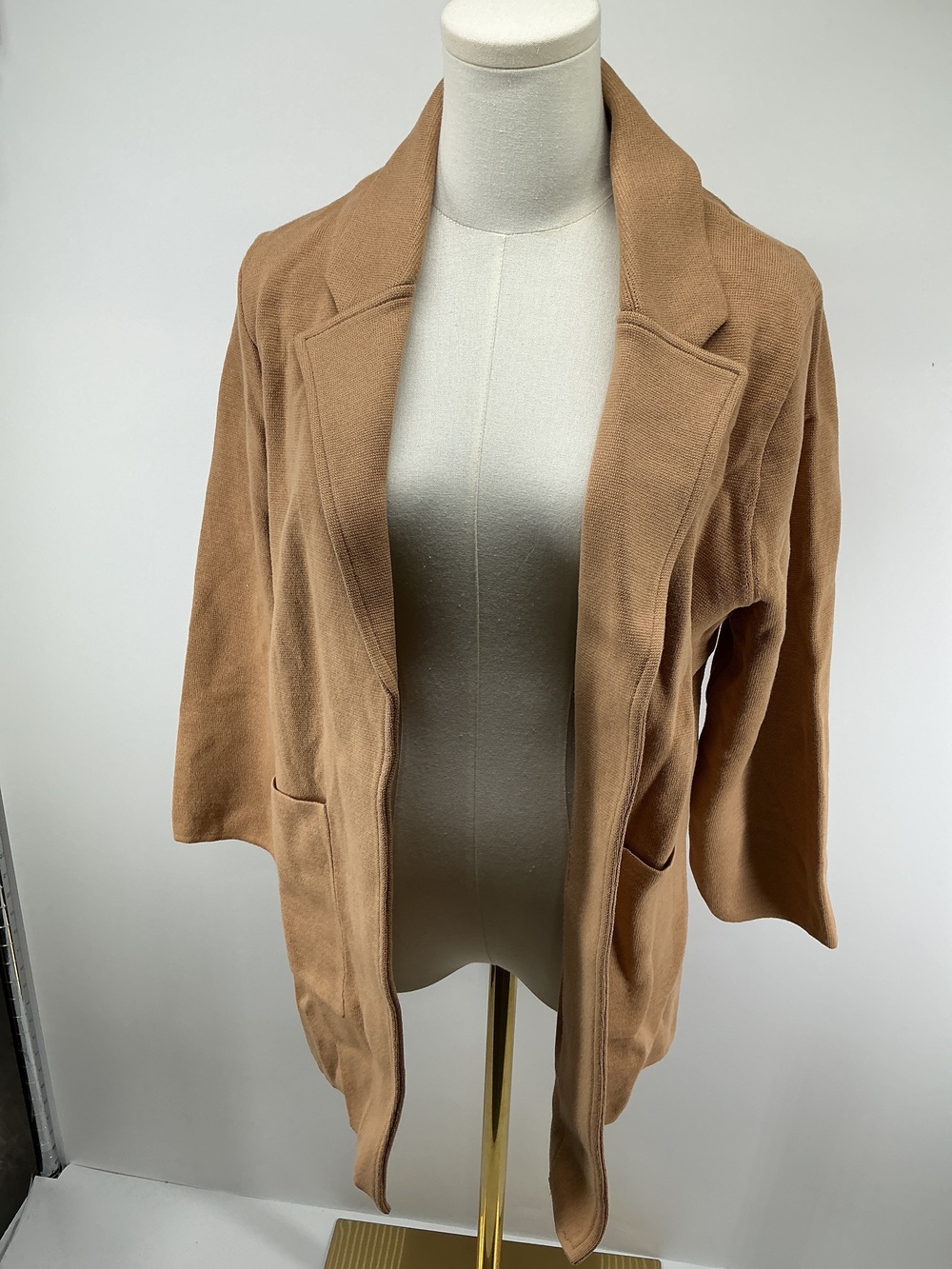 100% Organic Cotton Knit Blazer